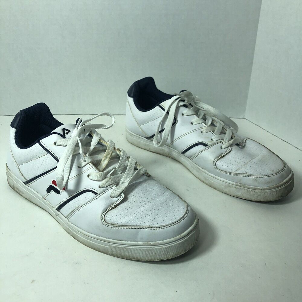 Fila Sneakers Mens Size 10 Coconut Cove White Classic Low‎ Top 1CM00695-125 G3